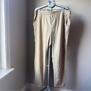 Columbia PFG Roamer Performance Fishing Pants 2XL Tan 31" Inseam Camping GUC
